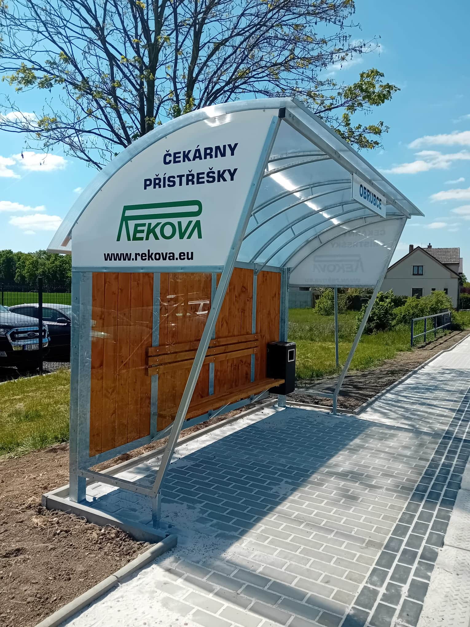 Autobusová zastávka AM1 421